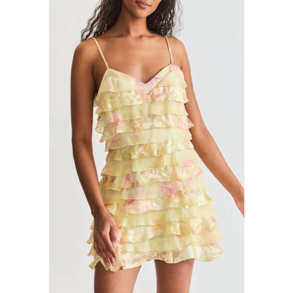LoveShackFancy | Dresses | New Loveshackfancy Agrace Mini Dress In Yellow  Melon | Poshmark